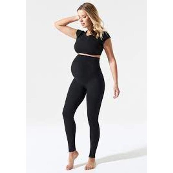 BLANQI Pants - BLANQI EVERYDAY Maternity Belly Support Leggings size large